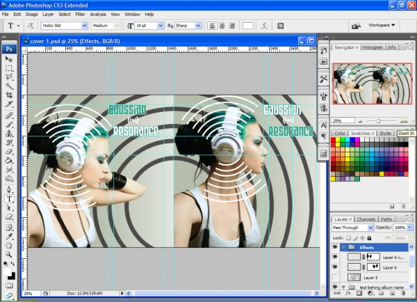 Creation of Gaussian Resonance: Step 8